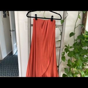 Free People Faux Wrap Skirt